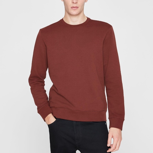 Signature Crew Sweatshirt - New With Tags - NEVER WORN - Brick Red